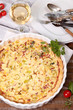Quiche Lorraine mit Lauch und Speck