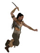 Oriental swordsman