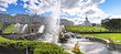 Grand cascade in Pertergof, Saint-Petersburg, Russia.
