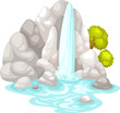 Vector: Waterfall Waterfall