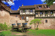 Stadtmauer Riquewihr (Elsass), Frankreich