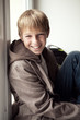 Portrait of  happy teenager outdoor