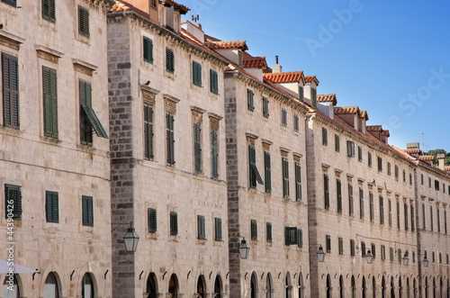 Photo: Dubrovnik old city street Plaza Stradun, Croatia Dubrovnik old city street Plaza Stradun, Croatia