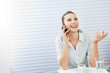 Foto: Happy Businesswoman On Phone Call Happy Businesswoman On Phone Call