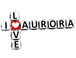 3D I Love Aurora Crossword