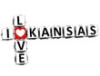 3D I Love Kansas Crossword
