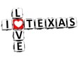 3D I Love Texas Crossword