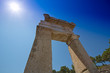 Kameiros arch. Rhodes, Greece