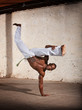 Photo: Agile African Martial Artist Kicking Agile African Martial Artist Kicking
