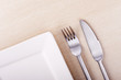 Photo: Knife, Fork and Plate Knife, Fork and Plate