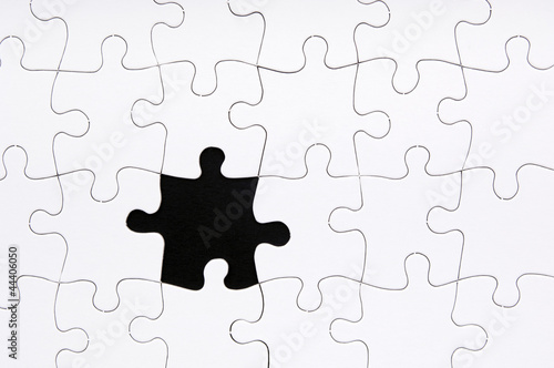 Photo: Jigsaw Puzzle Missing Piece Jigsaw Puzzle Missing Piece
