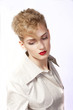 Foto: portrait of model girl portrait of model girl