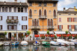 Photo : Hafenbecken von Desenzano am Gardasee Hafenbecken von Desenzano am Gardasee