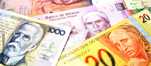 Photo: Banconote del Sud America Banconote del Sud America