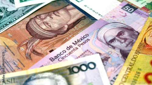 Photo: Banconote del Sud America Banconote del Sud America