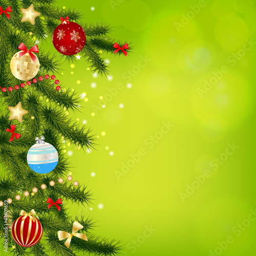 Vector: Abstract beauty Christmas and New Year background. Vector illust Abstract beauty Christmas and New Year background. Vector illust