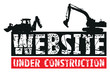website construction background