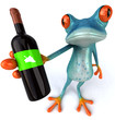 Blue frog