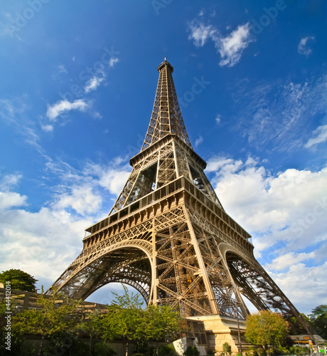 Photo: Paris Eiffel Tower in France Paris Eiffel Tower in France
