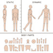 Mannequin for digital artists