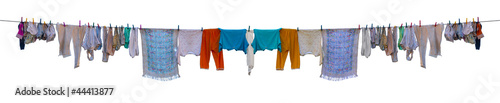 Photo: Underwear drying on a rope Underwear drying on a rope