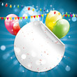 Birthday glossy background with place for your text