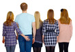 Photo: Family - rear view Family - rear view