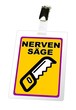 Illustration: Nervensäge - Pass Nervensäge - Pass