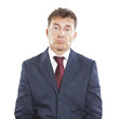 Foto: Businessman with bored expression Businessman with bored expression