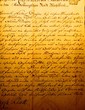 Vintage written text
