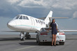 A luxurious flight