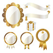 emblem and ribbon set