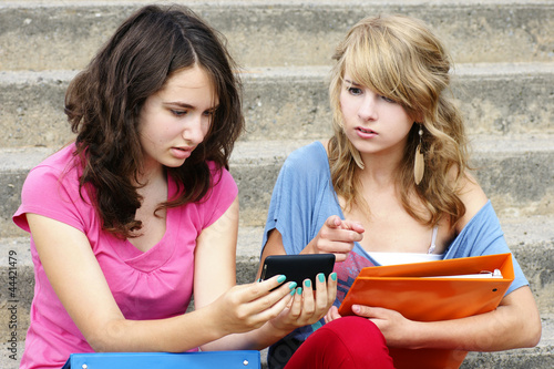Photo: Cyber or online bullying concept Cyber or online bullying concept