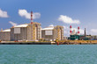 LNG Tanks at the Port of Barcelona