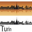 Turin skyline