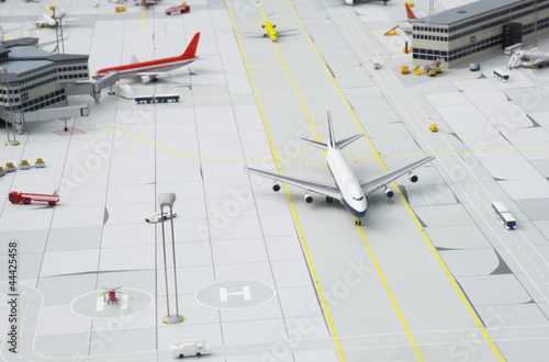 Photo: Frankfurt Flughafen - Modell Frankfurt Flughafen - Modell