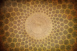 Dome of the mosque, oriental ornaments from Isfahan, Iran