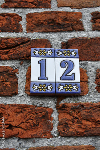 Photo: Hausnummer 12 Hausnummer 12
