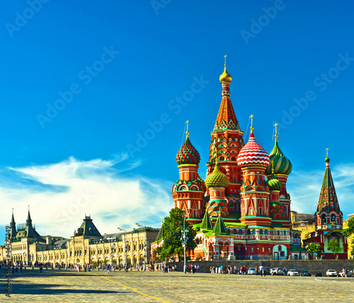  St Basils cathedral; Moscow, Russia