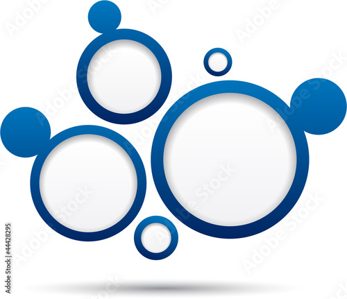 Vector: Web bubble background. Web bubble background.