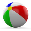3D beach ball