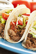 Fresh Homemade Shredded Beef Tacos