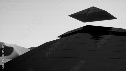 Illustration: Pyramid Levitating Top Pyramid Levitating Top