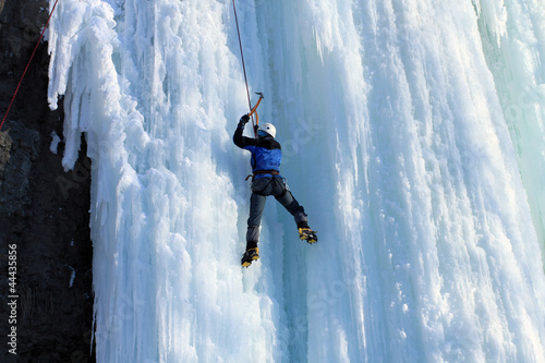 Photo: Ice climbing the North Caucasus. Ice climbing the North Caucasus.