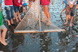 Fischfang mit dem Glieb