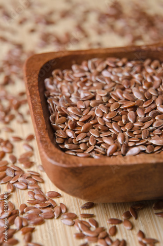 Photo: Flax seeds Flax seeds