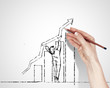 Drawing about success in business