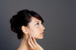 Photo: Beautiful young woman. Portrait of asian. Beautiful young woman. Portrait of asian.