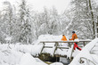 sportlich aktiv im Winter
