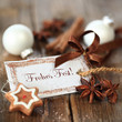 Weihnachtsanhänger "Frohes Fest"